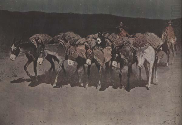 An Early Start for Market (mk43), Frederic Remington